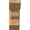 Ekena Millwork Funston Slat Rough Sawn Bracket w/ Offset Brace, Western Red Cedar, 8"W x 18"D x 22"H BKT0806X18X22FST06RWR - alternate 2